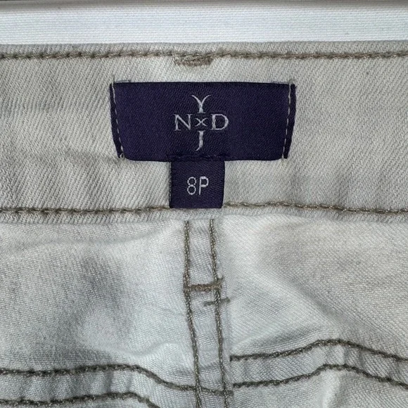 NYDJ Ankle Legging Jeans Womens Petite Color Block‎ Stretch Denim Sz 8P - Picture 4 of 11